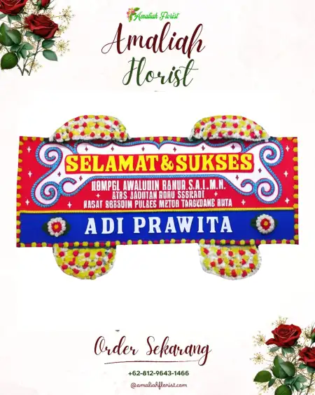 Papan Bunga Ucapan Selamat Soadara