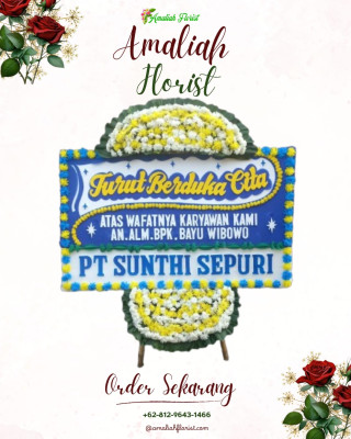 Papan Bunga Duka di Soadara