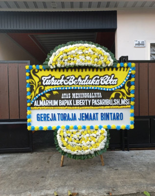 Papan Bunga Duka di Soadara