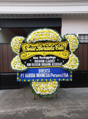 Papan Bunga Duka di Soadara